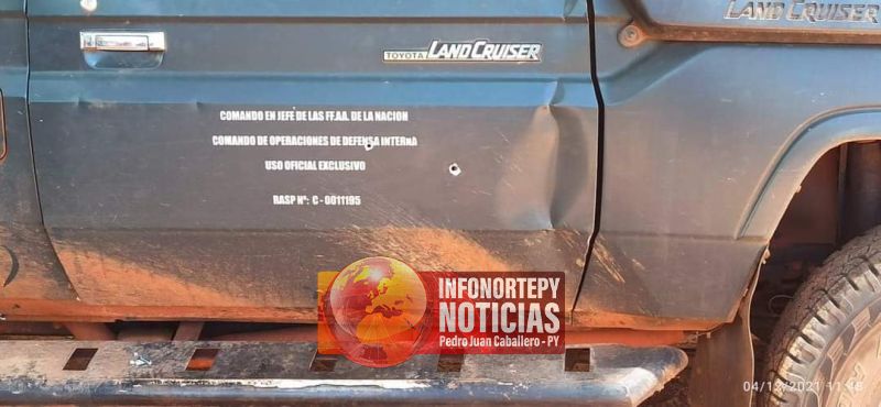 Francotirador ataca móvil de FTC y hiere a trabajador de estancia