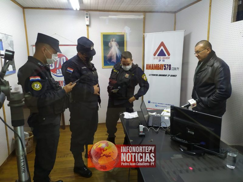 Dejan carta supuestamente del EPP dirigida a los Justicieros de Frontera en radio emisora de Pedro Juan.