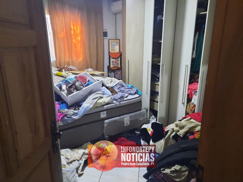 Delincuentes ingresan a vivienda y se llevan una camioneta en Pedro Juan