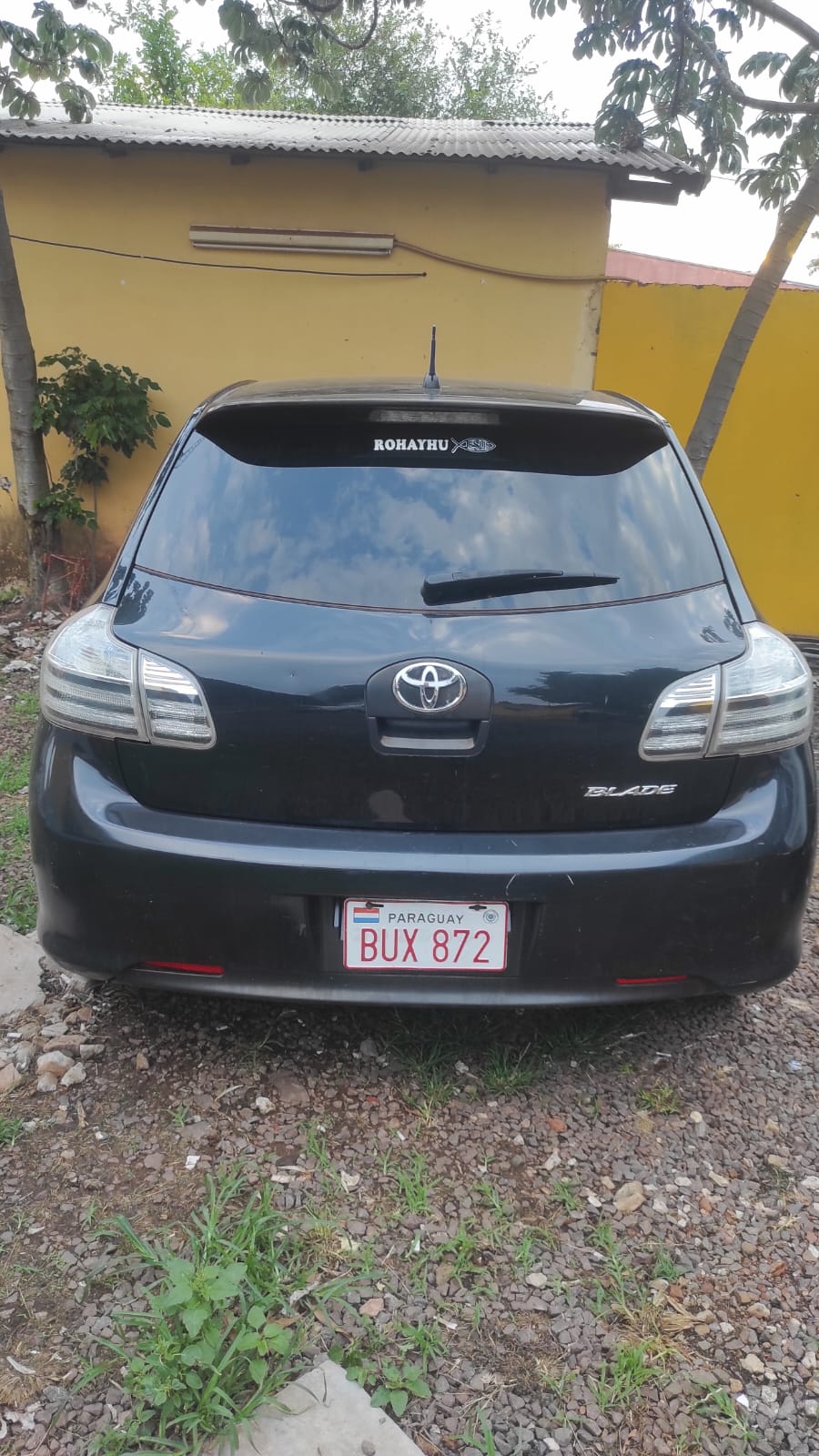 Policia Nacional incauta  en Pedro Juan vehículo supuestamente utilizado por delincuentes en Asunción.
