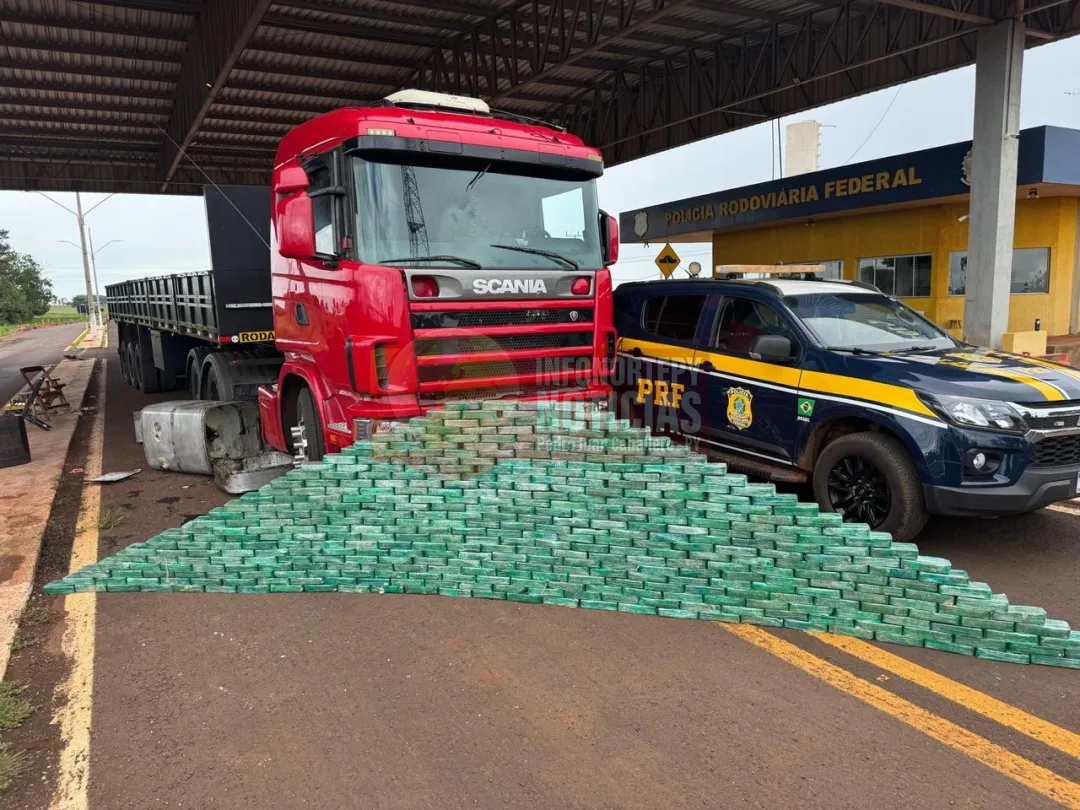 Paraguayos caen con 400 kilos de cocaína en Ponta Porã