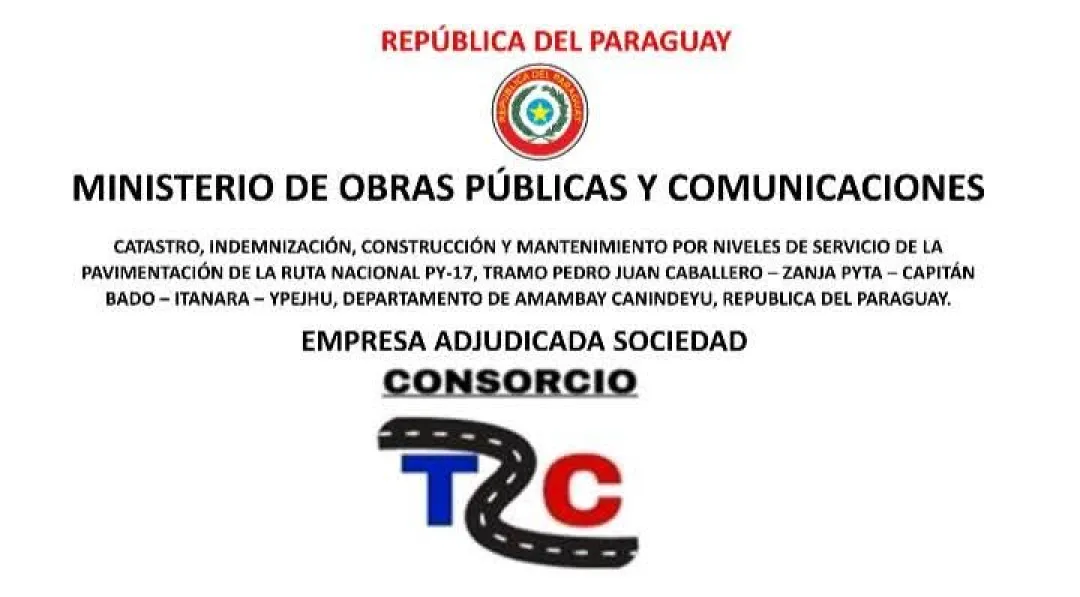 Municipalidad de Zanja Pytã, anuncia inicio de obra clave de la Ruta de la Soberanía Tramo 1