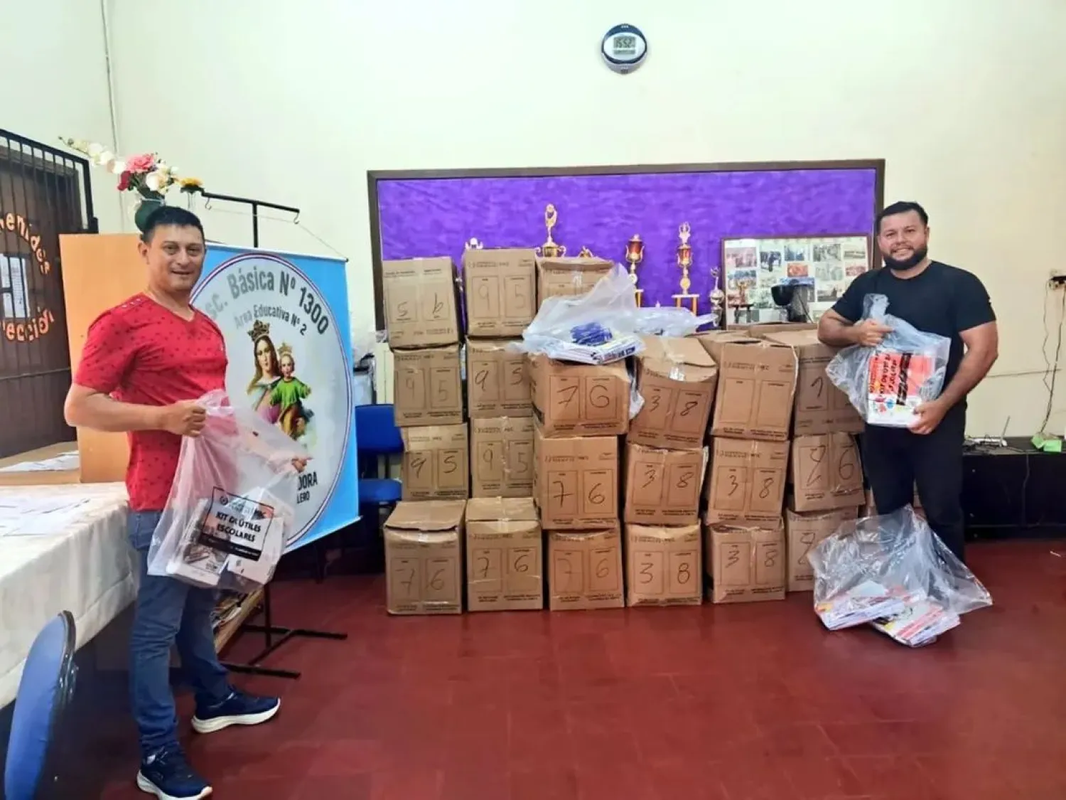 Kits de útiles escolares ya llegaron al departamento de Amambay