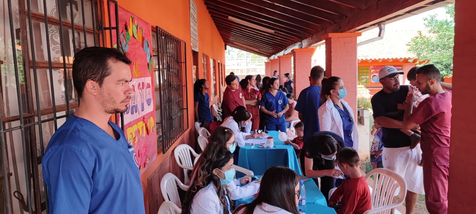 UCP en Acción realizó atención médica en el barrio María Victoria de PJC