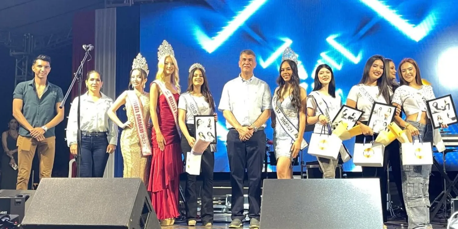 Nueva Miss Pedro Juan Caballero fue electa en una multitudinaria coronación