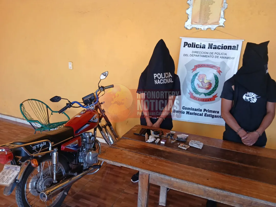 Detienen a dos hombres por posesión de marihuana y resistencia en Pedro Juan