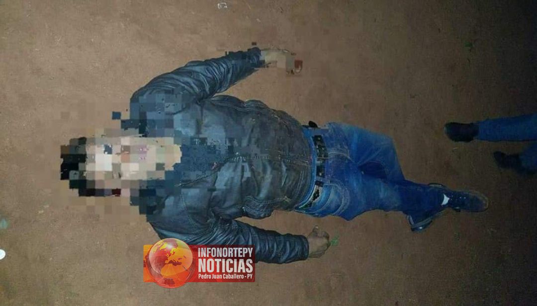 Un menor de edad mato de 5 balazos a un hombre e hirió otro en Horqueta