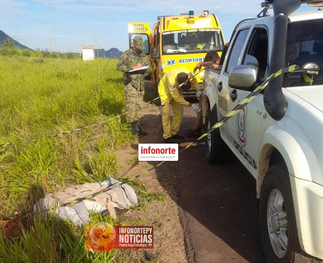 Un fallecido y un herido en accidente de tránsito en Guavira