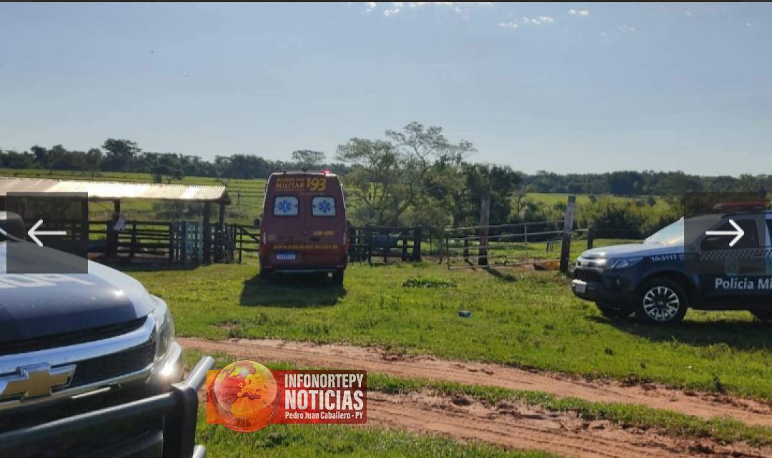Invaden estancia y matan a tiros de fusil  al propietario en Amambaí MS