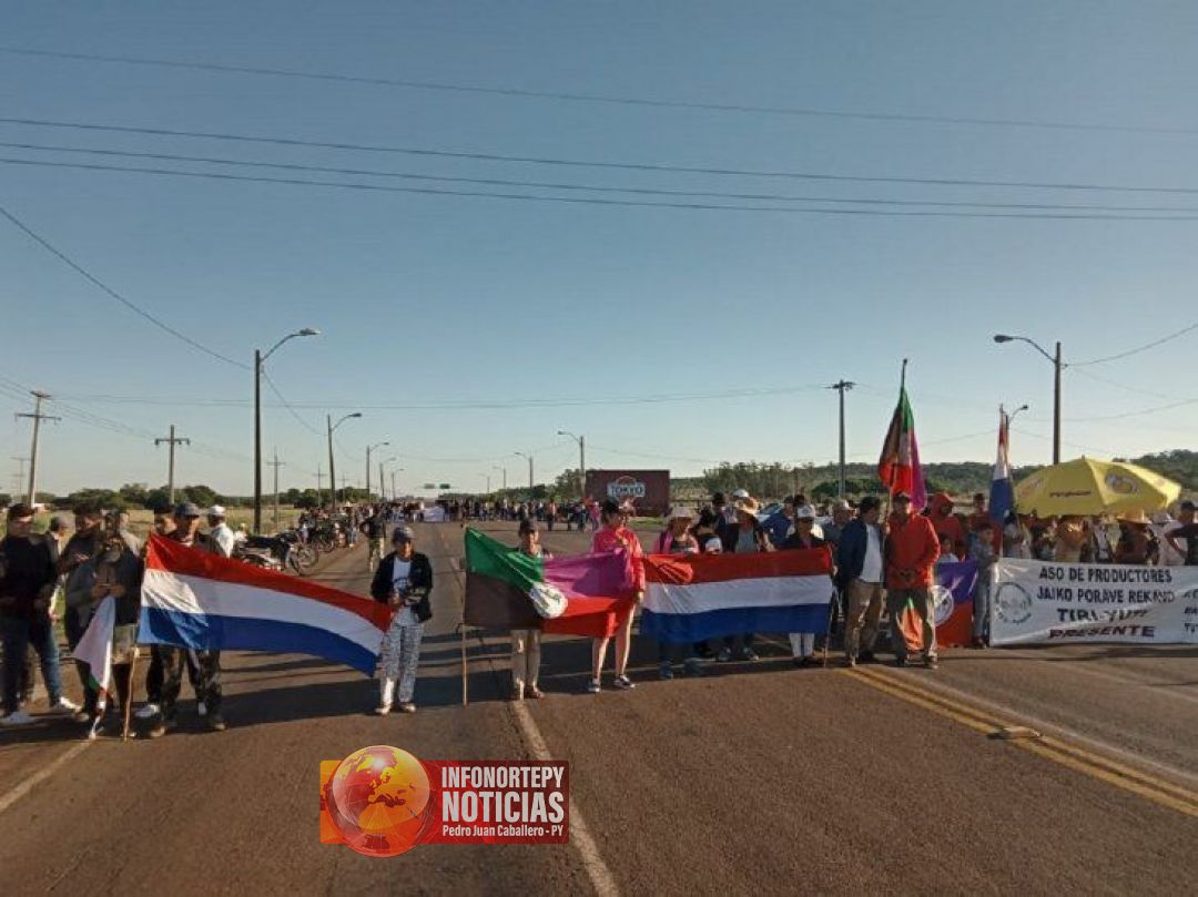 Cierres de rutas en varias partes del país tras desacuerdo con Petropar