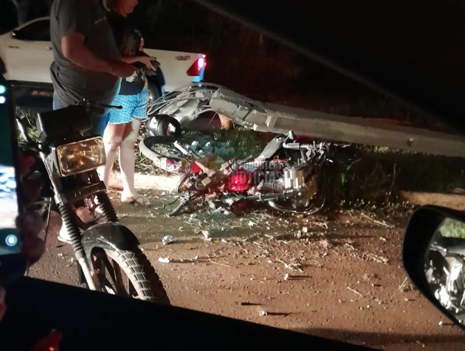 Adolescente brasileño muere tras chocar contra una columna en Capitán Bado