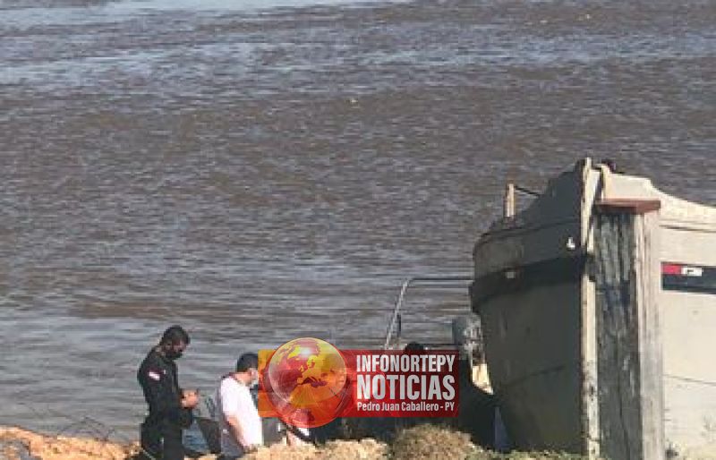 Hallan cuerpo de joven que desapareció el sábado en el río Paraguay en Concepción