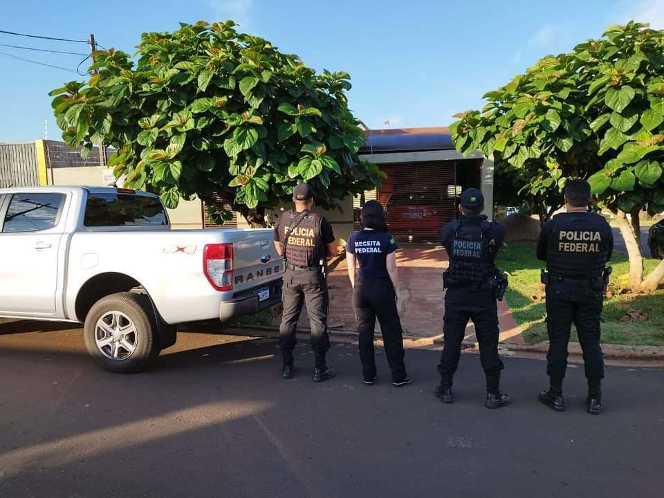 Policía Federal y Receita Federal realizan allanamientos en Ponta Porã