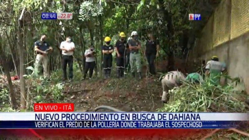Fiscalía verifica predio de pollería en la que trabajaba pareja de Dahiana