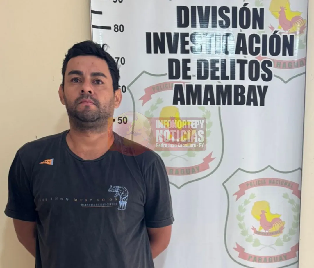 Detienen en Bella Vista a un hombre con captura en Brasil por homicidio y robo