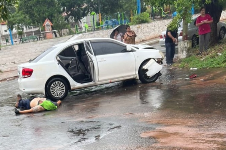 A balazos  cambista mató a asaltante