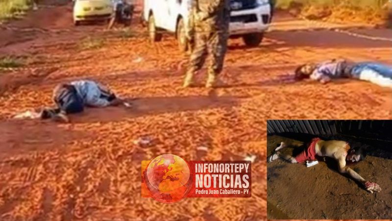Asesinan a tres supuestos ladrones en Yby Yau