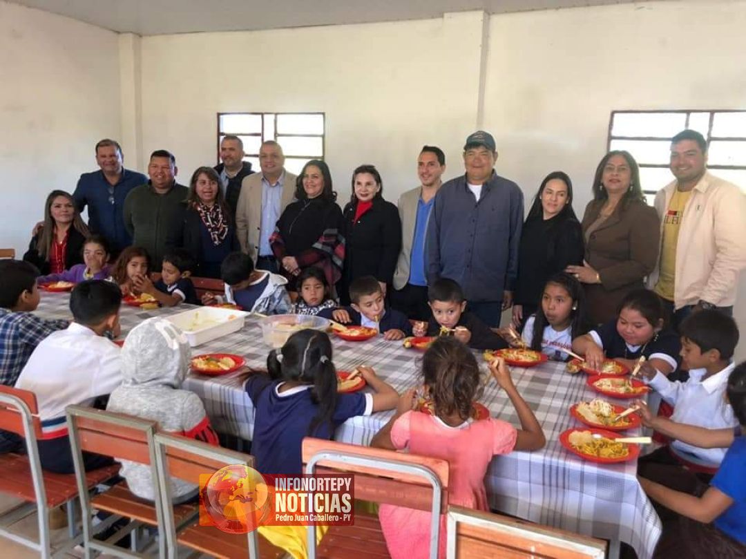 Lanzan almuerzo escolar en el distrito de Zanja Pyta