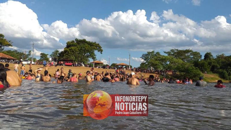 Bella Vista Norte nuevo lugar turístico de Amambay con sus hermosas playas.