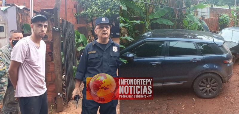 Policía recupera vehículo robado tras persecución y tiroteo