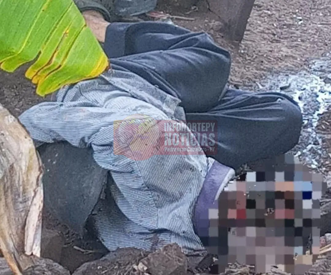 Hallazgo de cadáver en la colonia Victoria Guasú de Pedro Juan