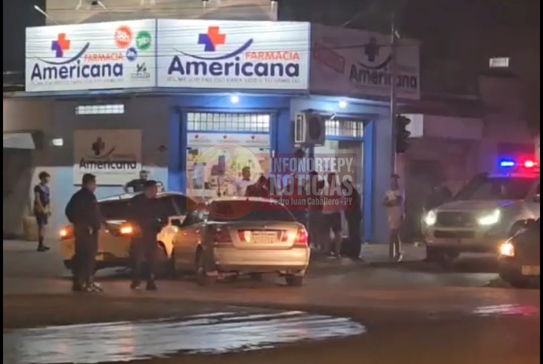 Dos jovenes resultan heridas en colisión vehicular en Pedro Juan