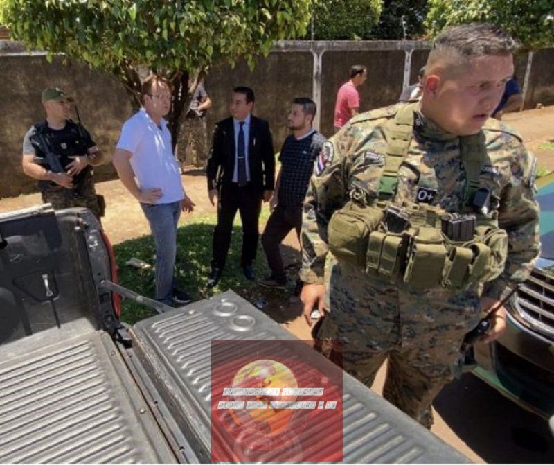 Detienen a agentes policiales en Pedro Juan por supuesta plantación de drogas