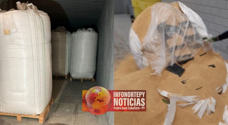 2400 kilos de cocaína incautada en Holanda se cargó en Paraguay según investigadores