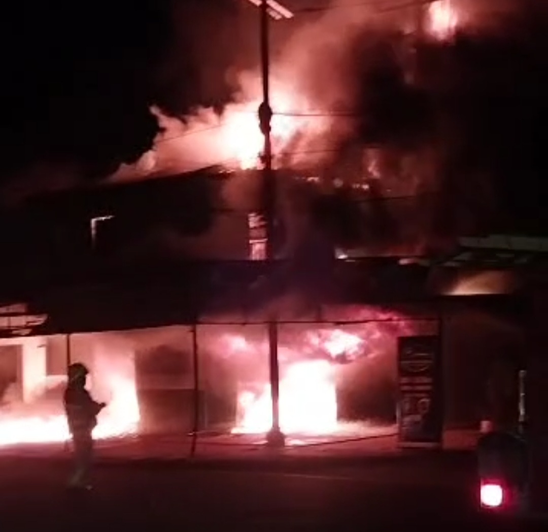 Incendio de gran proporción se registró en Pedro Juan.