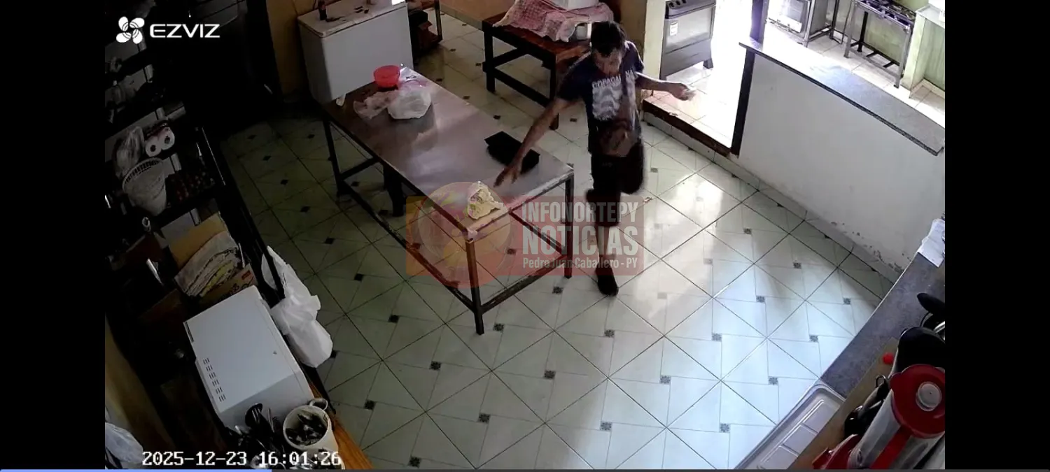 Denuncian hurto en restaurant en Pedro Juan