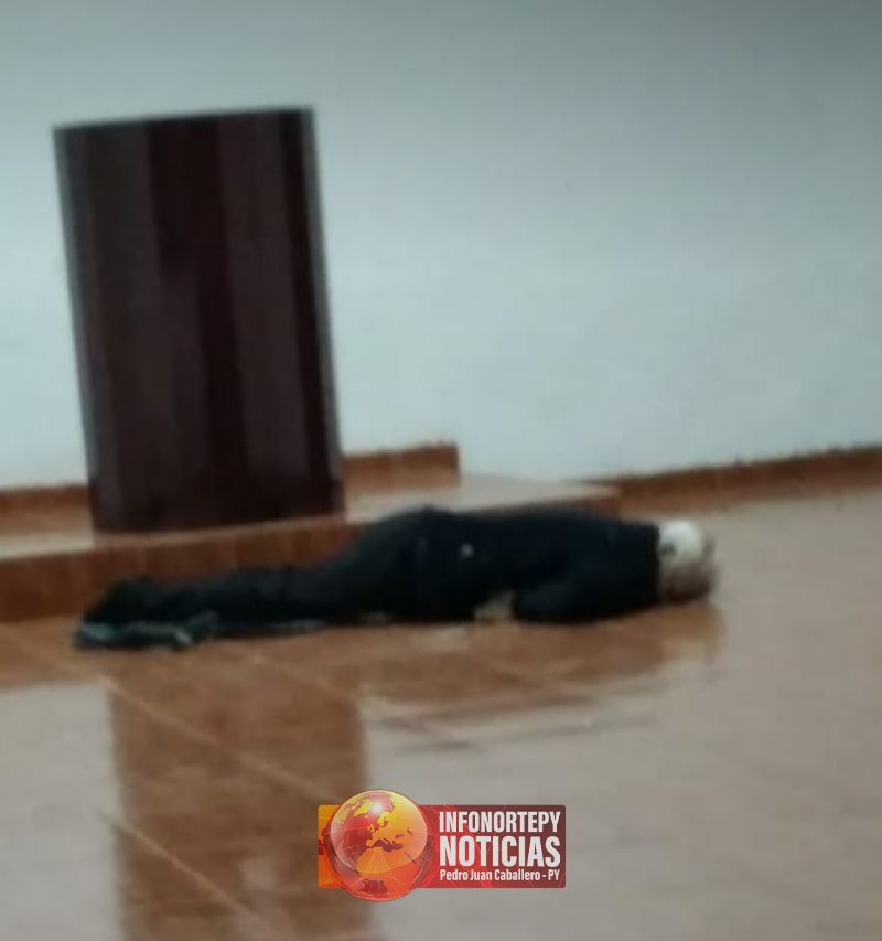 Sicarios matan  a Pastor Evangélico en pleno  culto en Horqueta