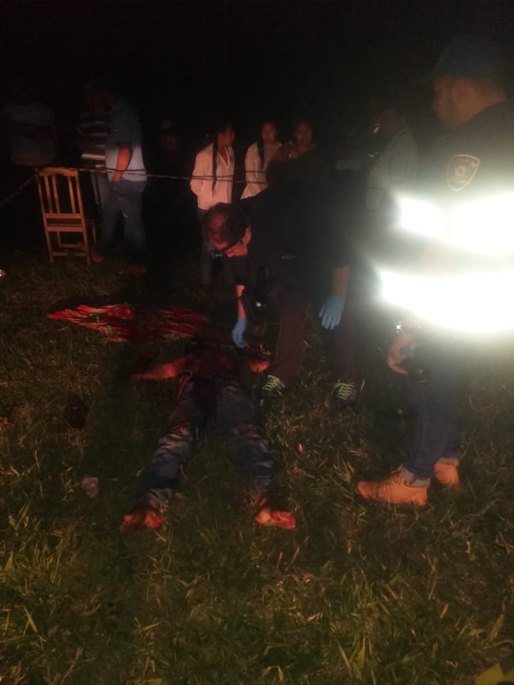 Asesinan a un hombre en el predio de la estancia de Cartes en Fortuna