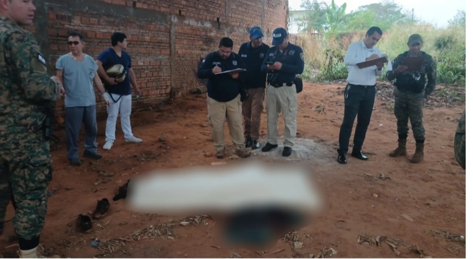 Hallan cadáver de hombre con antecedentes en Horqueta