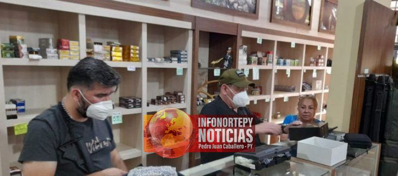Un detenido tras allanamiento a local que vendía armas al EPP