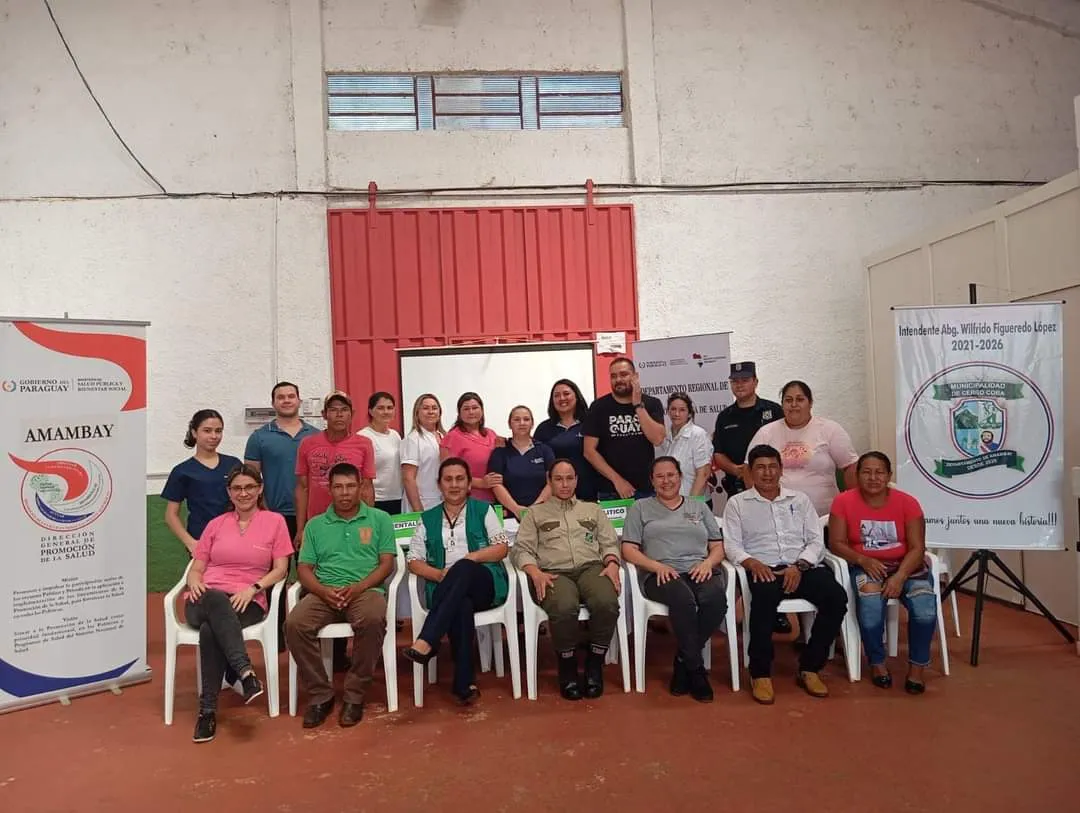 Cerro Corá Avanza Hacia un Municipio Saludable: Culminación del Segundo Día del Taller de Diagnóstico Participativo