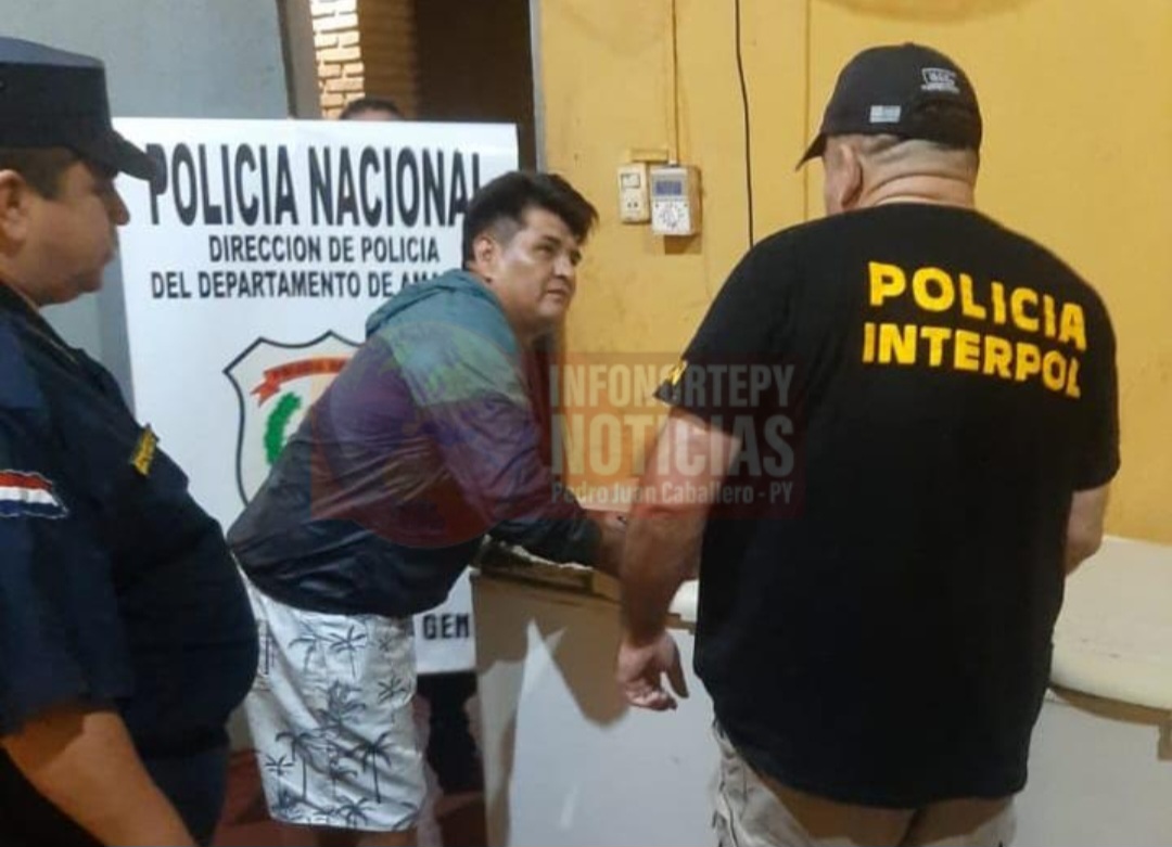 "Boli" fue aprehendido por golpear a su ex y a una abogada en Pedro Juan.