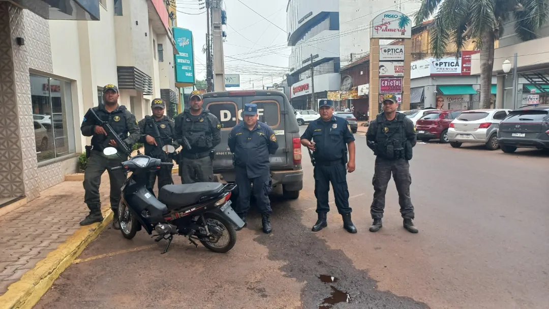 Recuperación de Motocicleta Hurtada en Pedro Juan
