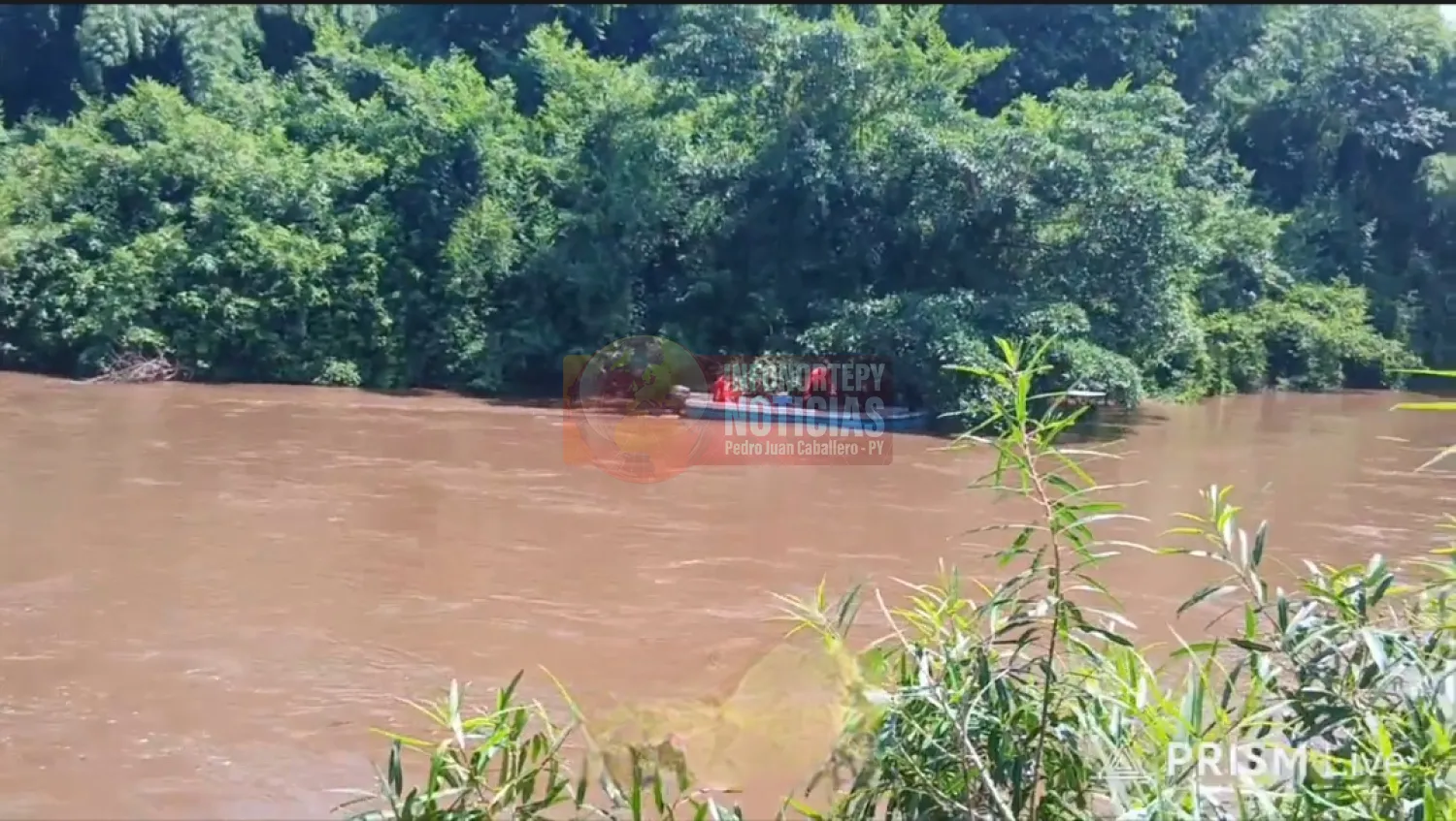 Buscan a hombre desaparecido en aguas del río Apa en Bella Vista Norte