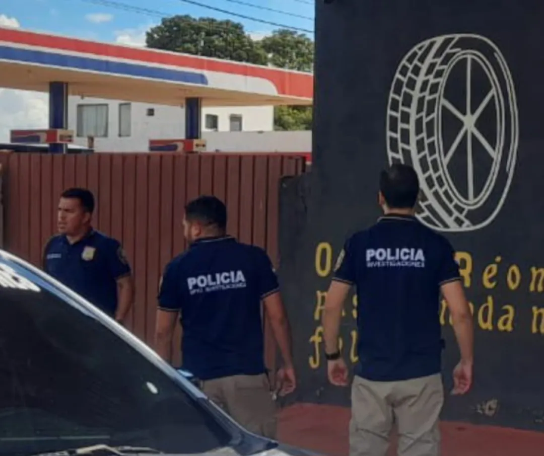 Allanan local comercial en busca de circuito cerrado sobre el homicidio en Pedro Juan