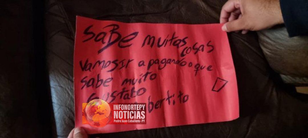 Dos periodistas de Radio Amambay 570 denuncian amenaza