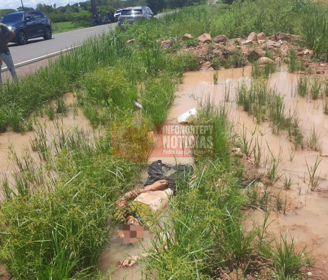 Hallan cuerpo sin vida al costado de la Ruta PY05 en Cruce Bella Vista