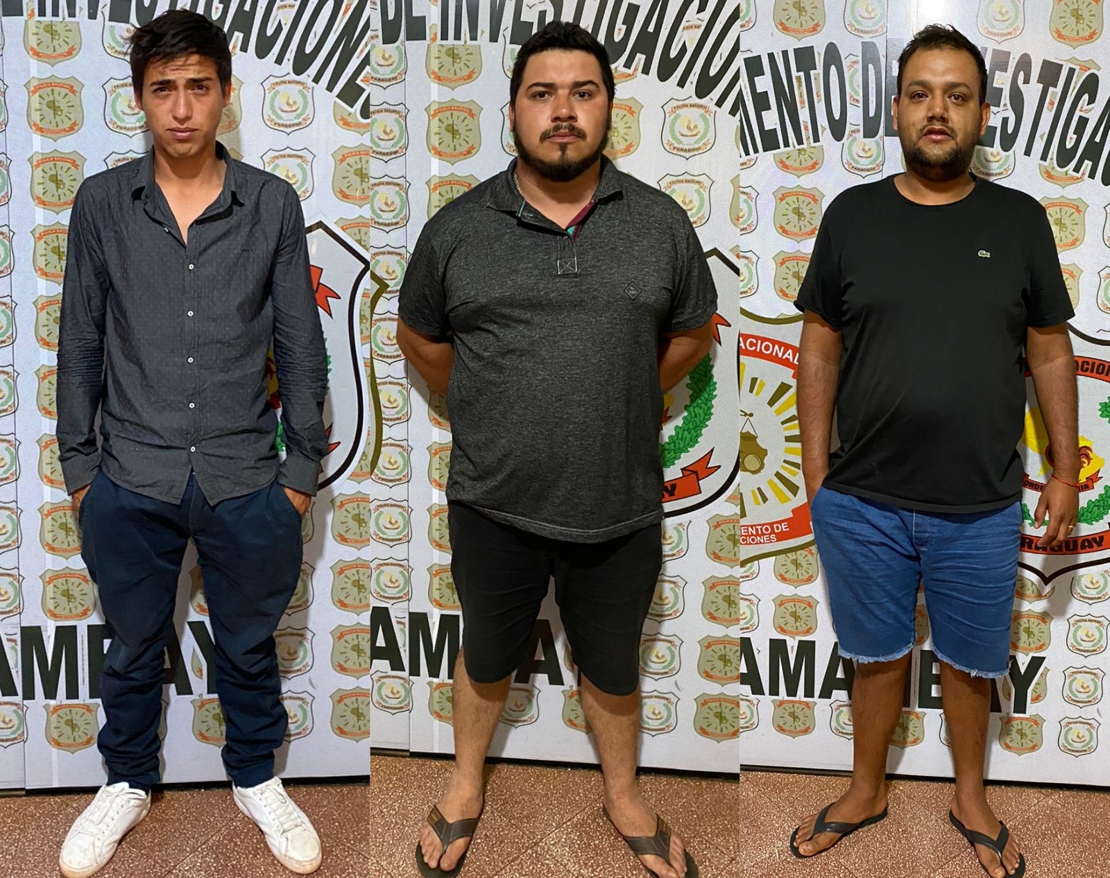Detenidos por realizar disparos en Pedro Juan fueron imputados