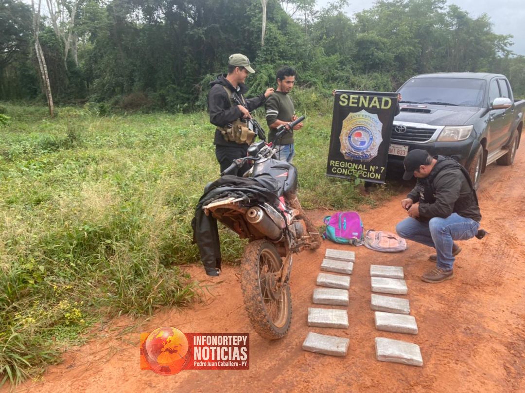SENAD detuvo a Narco-Delivery en zona de Horqueta