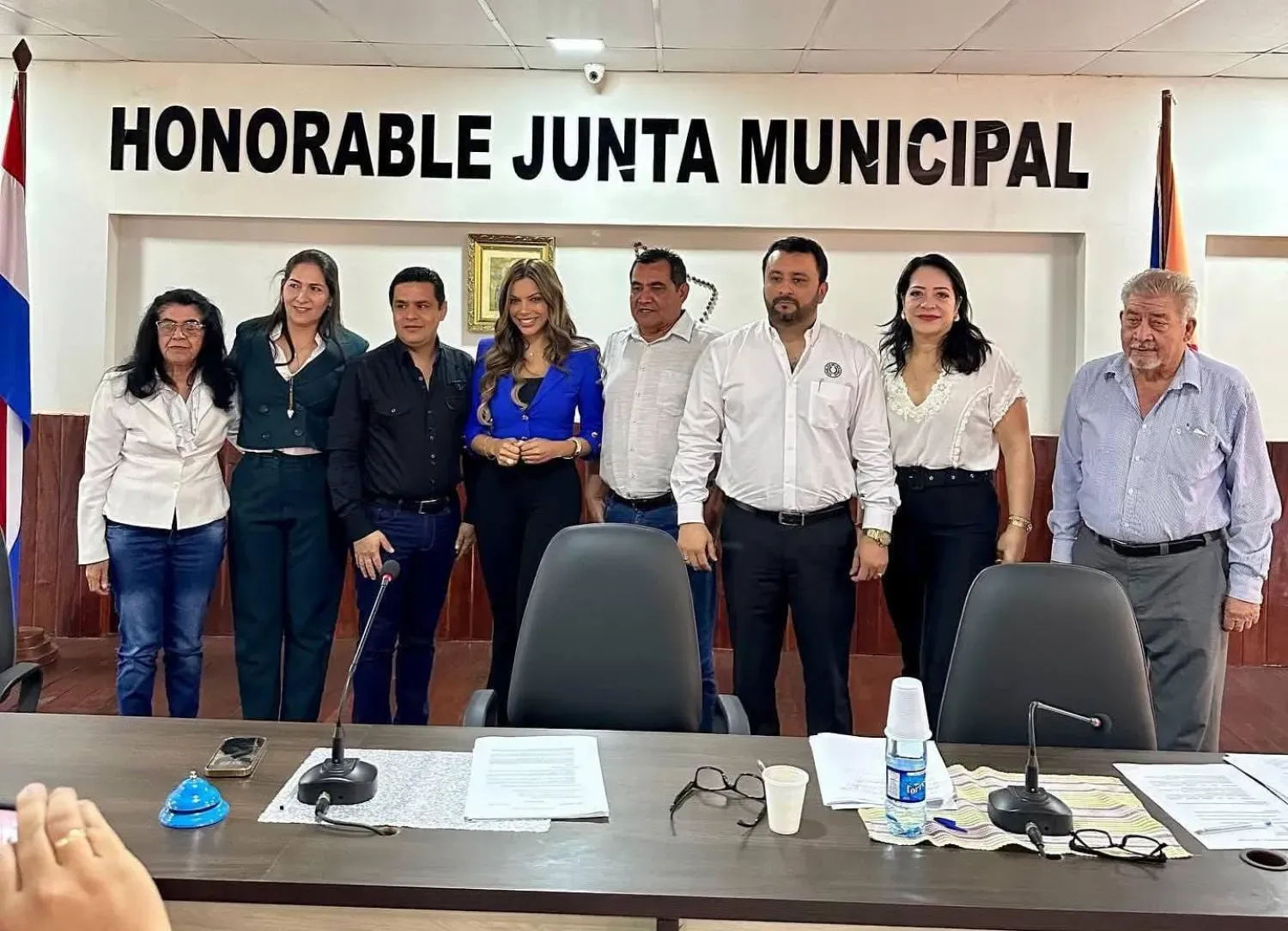 En medio de incidentes eligen Presidente de la Junta Municipal de Pedro Juan