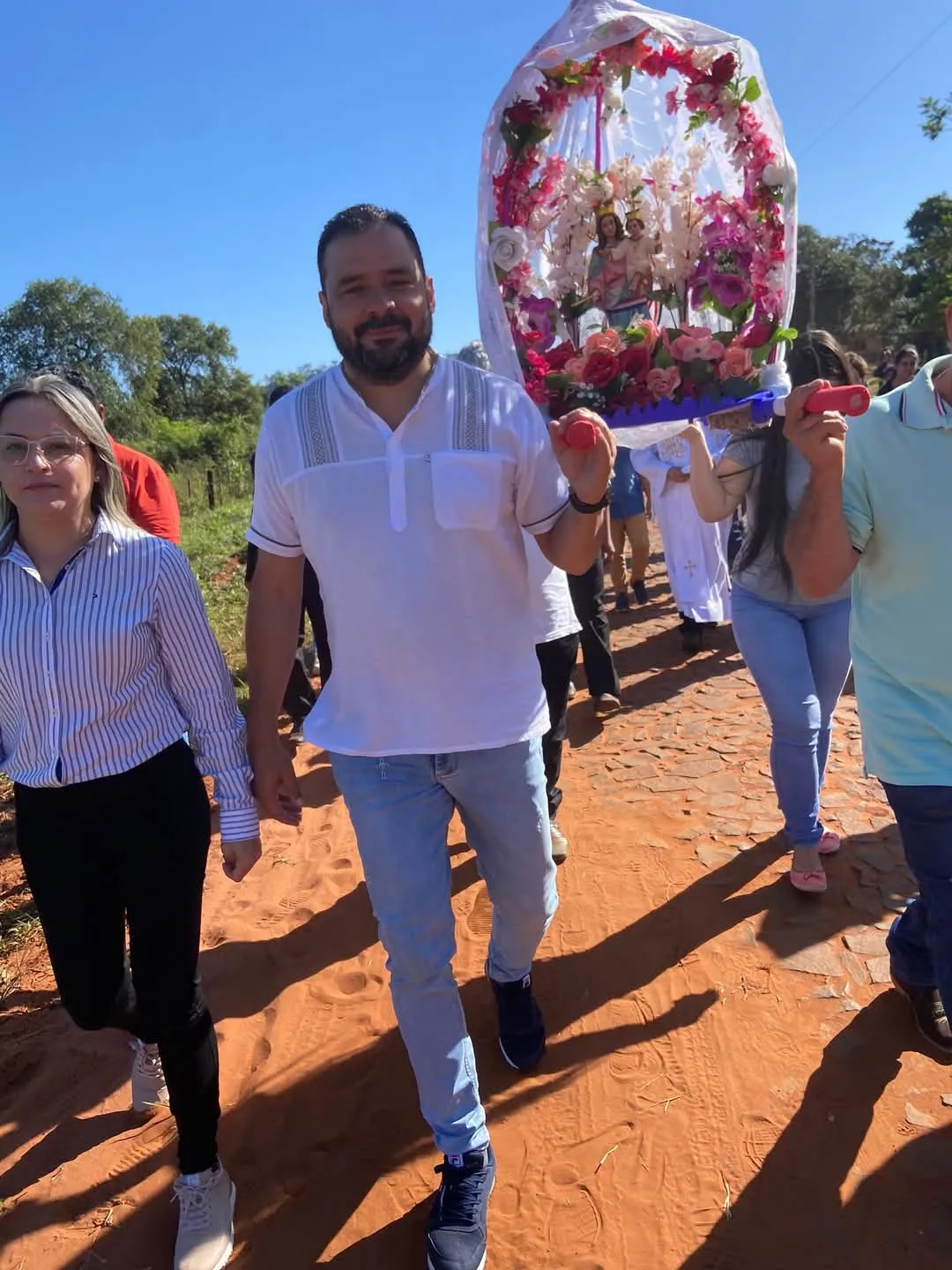 Intendente de Cerro Corá participó de festejos por el día de María Auxiliadora
