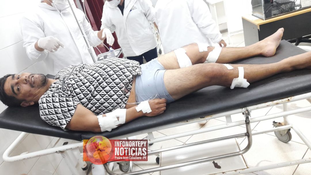 Hieren de cuatro balazos a un hombre en Capitán Bado