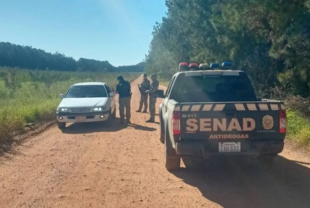 SENAD refuerza controles Antidrogas en la Colonia San Luis de Pedro Juan