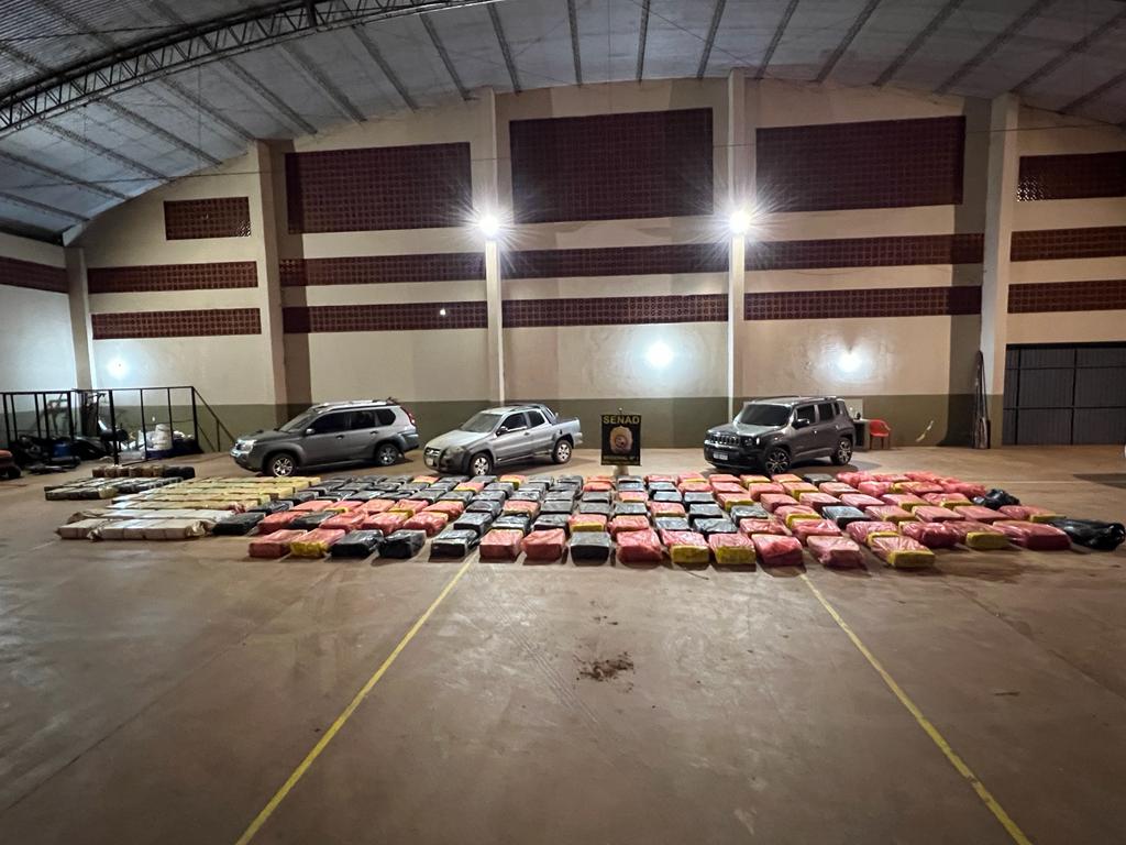 SENAD detecta base logística de narco-topos e incauta unas 18 toneladas de Marihuana en Amambay