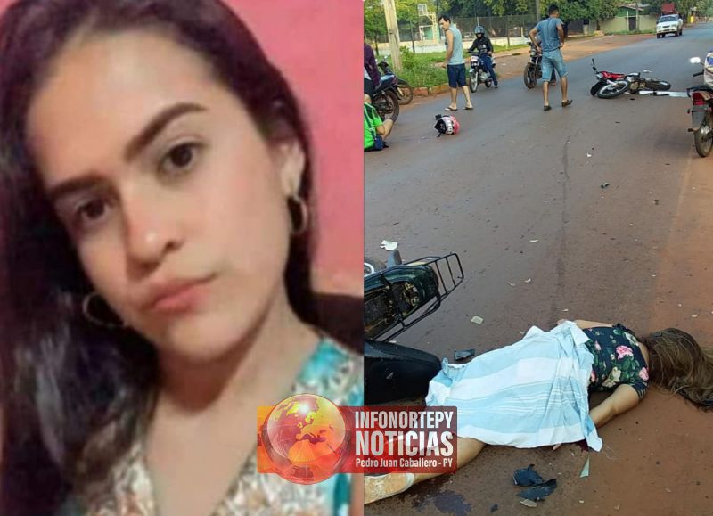 Joven fallece en accidente de tránsito en Pedro Juan
