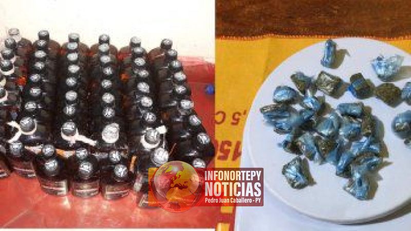 Incautan drogas y bebidas alcohólicas durante requisa en PJC